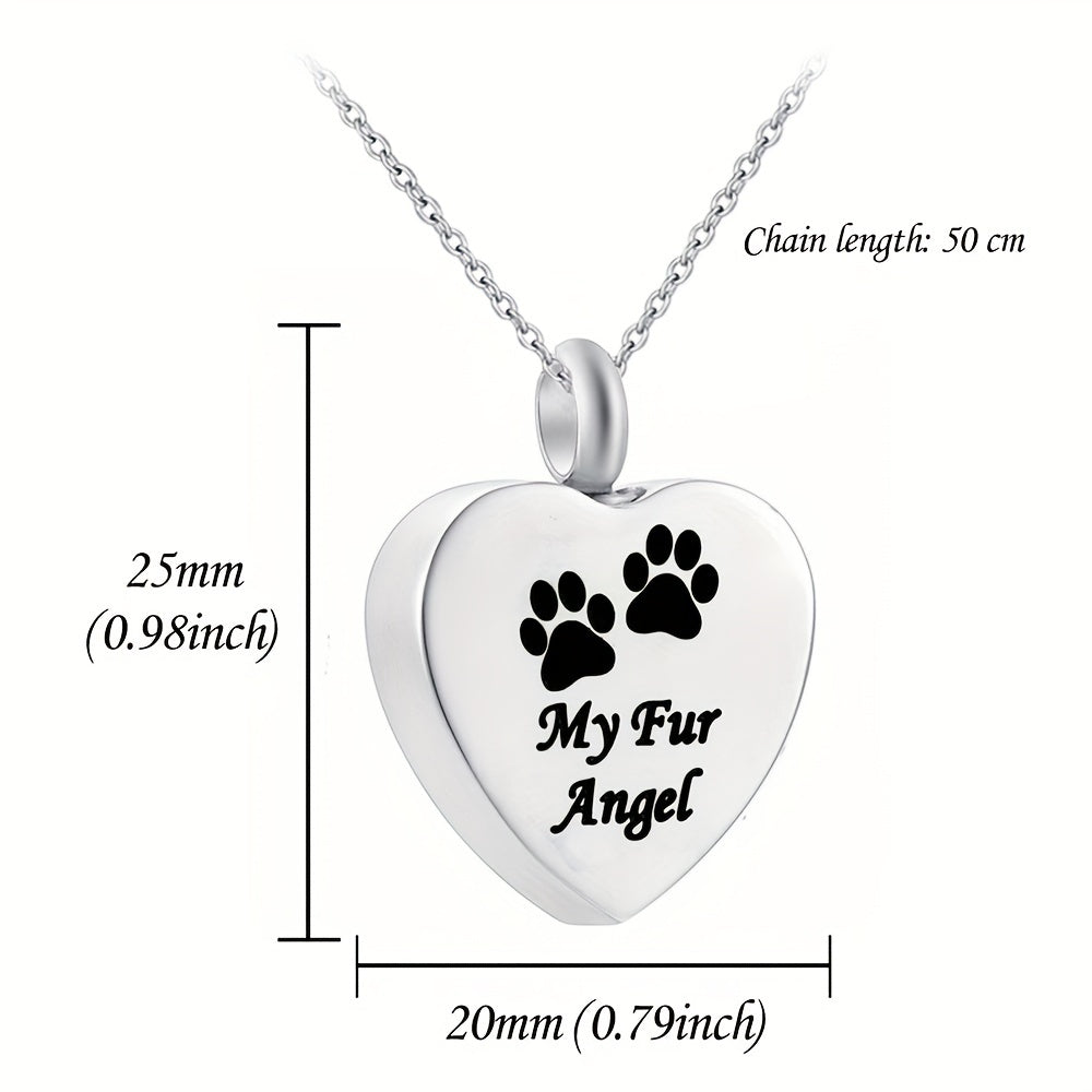 Furever Mine Memorial Necklace