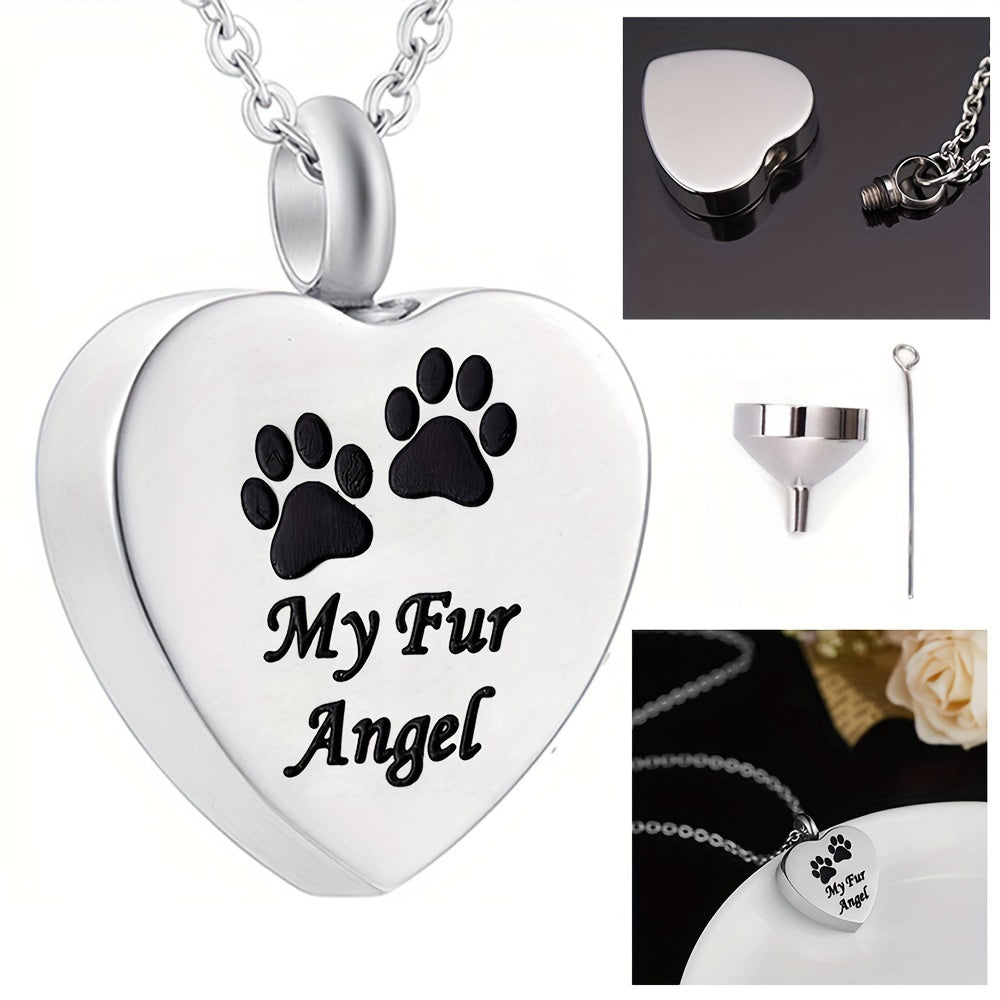 Furever Mine Memorial Necklace