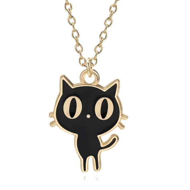 Cat Pendant Necklace