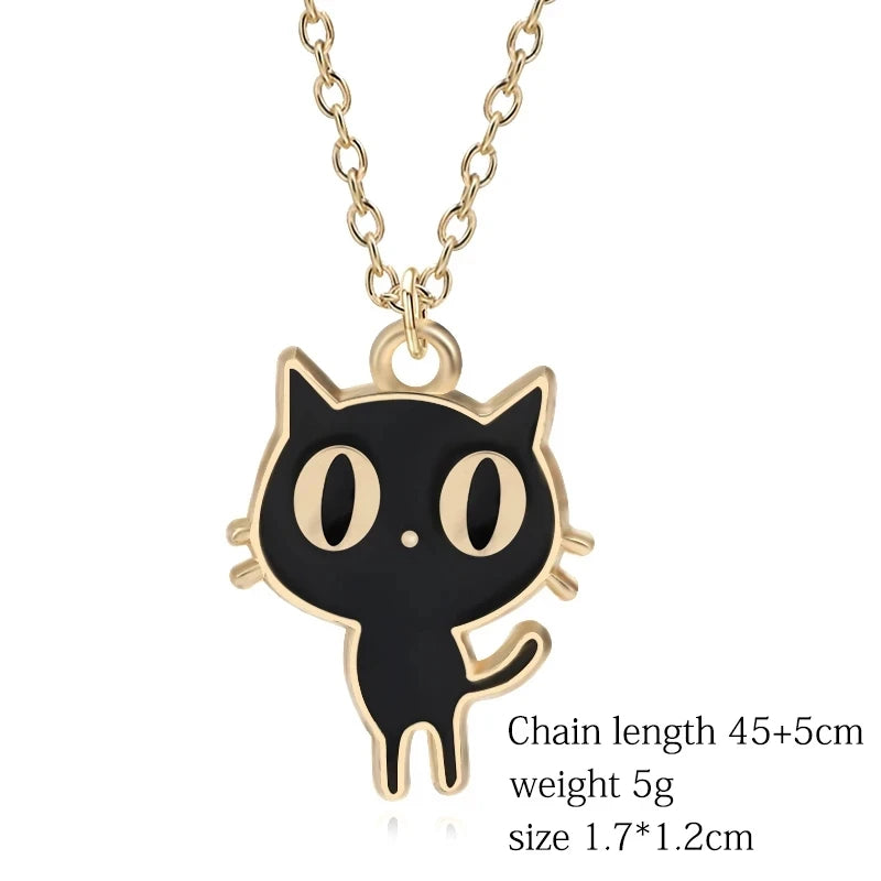 Cat Pendant Necklace