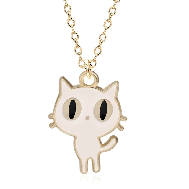 Cat Pendant Necklace