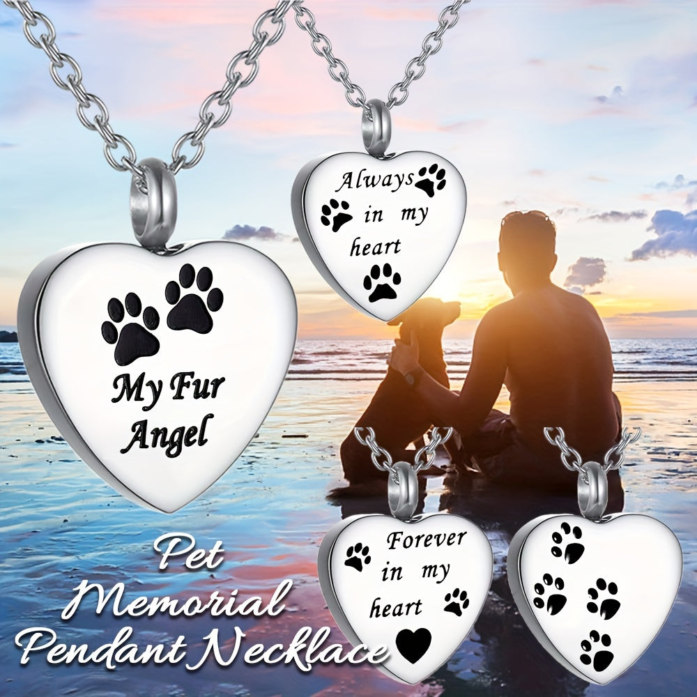 Furever Mine Memorial Necklace