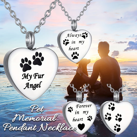 Furever Mine Memorial Necklace